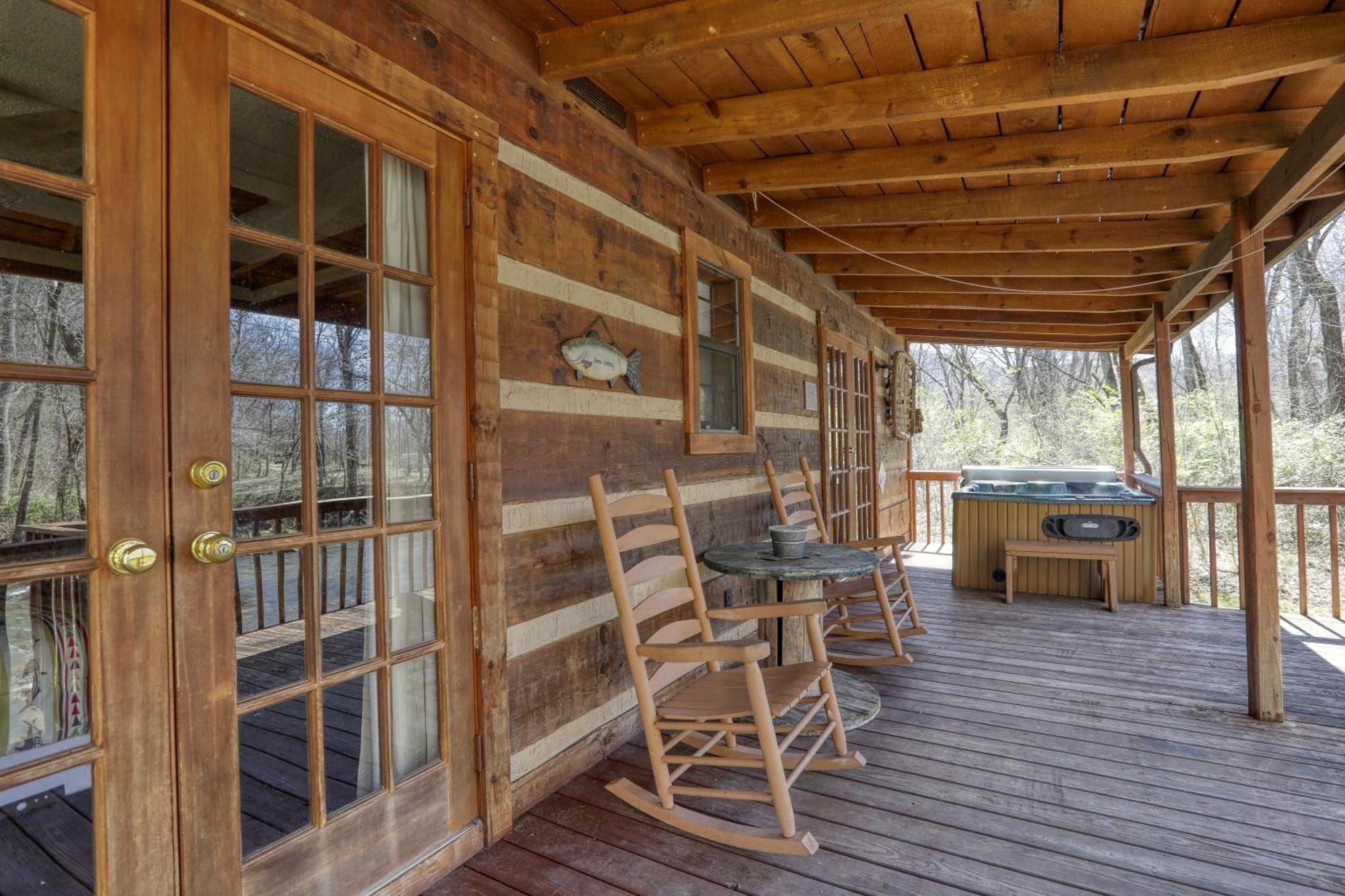 Creekside Memories Cabin Cosby Exterior foto