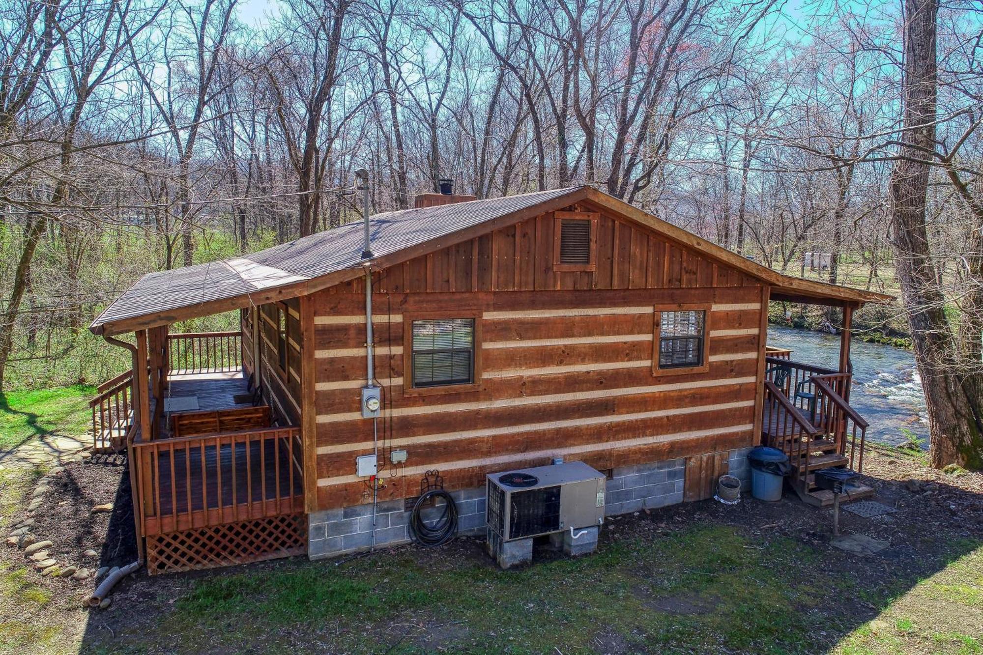 Creekside Memories Cabin Cosby Exterior foto