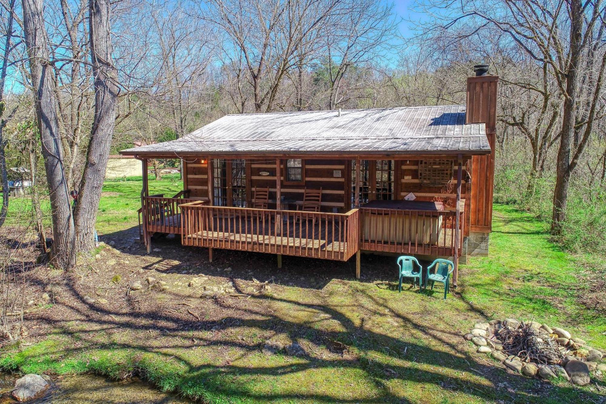 Creekside Memories Cabin Cosby Exterior foto